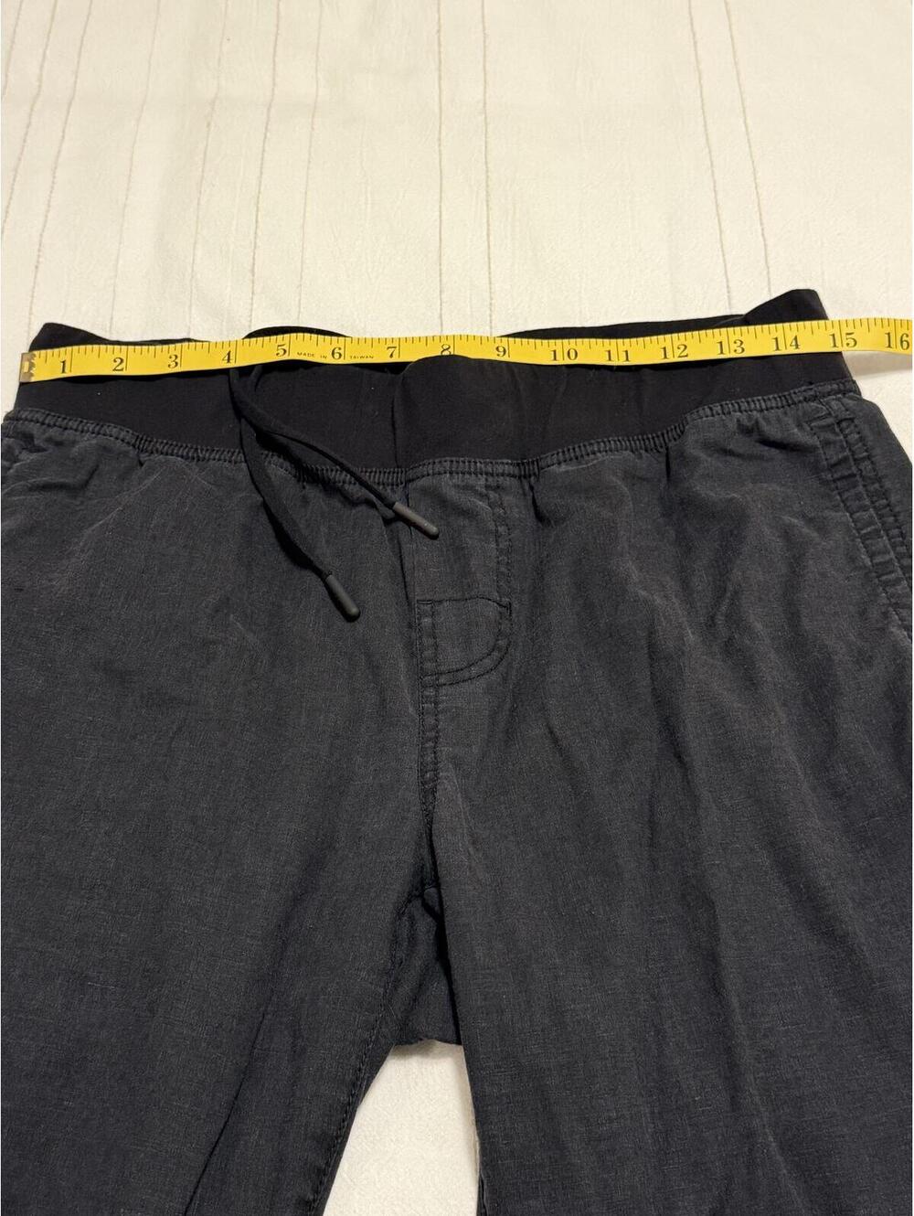 prAna Black Drawstring Casual Pants Women's Small - Picture 5 of 6